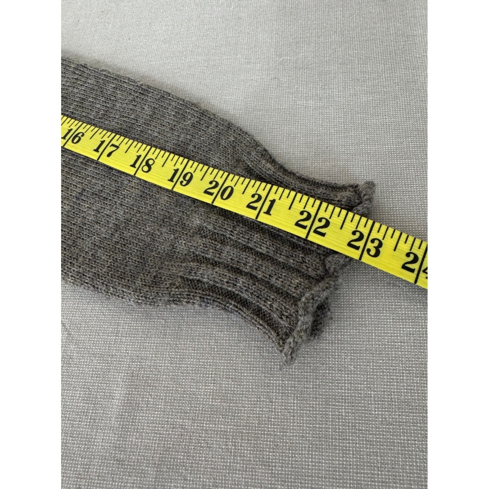 Alexa Chung for AG Mockneck Wool Sweater Women's XS Brown/Gray - Picture 10 of 10